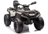 Quad infantil Can Am Outlander Lean Cars gris, vista frontal