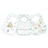 Set de Baberos de Rizo y EVA Kikkaboo Savanna Menta 3 uds