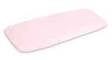 Sábana para cuna de bambú rosa Sensillo 90x40