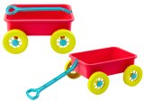Carrito de Juguetes de Arena Rosa Pastel