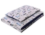Juego de Ropa de Cuna My Sweet Baby 2 Piezas - Conejitos Grises