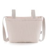 Bolso organizador XL Cloe Cambrass color rosa, vista frontal