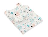 Juego de Cuna con Almohada Oso - My Sweet Baby - Azul