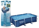 Rack de piscina jardín 259 x 170 x 61 cm Bestway