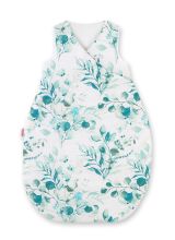Cotton Sleeping Bag For Children, Size M, 3-12 Months, Tog 2.5, All-season - Eucaliptus Mint