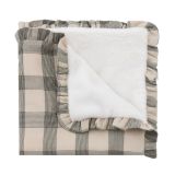 Manta Reversible Chelsa Rice de Cambrass, suave y ligera.