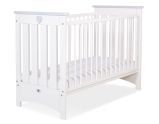 Cuna de Madera My Sweet Baby Lorenzo III Blanco y Gris120x60cm