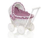 Cochecito de Muñecas My Sweet Baby Chiara de Mimbre Natural