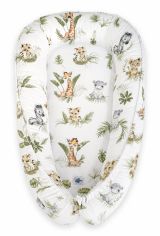 Nido para bebé Pequeño Safari reversible Premium Cocoon