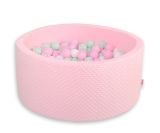 Piscina de Bolas My Sweet Baby 90cm con 200 Pelotas Rosa