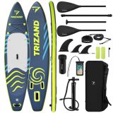 Tabla de paddle inflable Trizand de 350 cm, ideal para la diversión acuática.