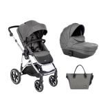 Carrito de bebé 2en1 Kikkaboo Thea Gris Oscuro
