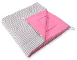 Alfombra de Juego Doble Cara My Sweet Baby - Cuadrada Gris y Rosa