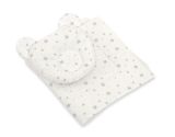 Juego de Capazo con Relleno y Almohada Oso My Sweet Baby - Estrellas Grises