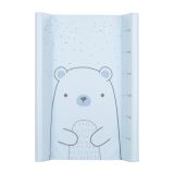 Cambiador duro PVC Kikkaboo Bear with me Azul 70x50cm