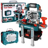 Taller Infantil 2-en-1 con 78 Piezas y Taladro Eléctrico