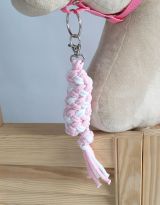 Correa para Caballito de Madera My Sweet Baby - Blanco-Rosa