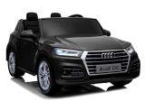 Coche eléctrico Audi Q5 negro con diseño elegante
