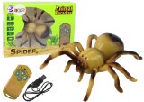 Araña tarántula controlada por remoto amarilla