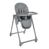 Trona Kikkaboo Pastello 3 Grey con altura ajustable