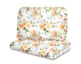 Juego de sábanas de cuna Sensillo Peony 100x135 cm