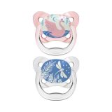Chupete Dr brown`s PreVent Glow in the Dark Mariposa 2-Pack