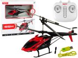 Helicóptero R/C Syma S5H rojo 2.4G vista lateral