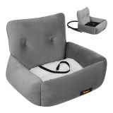 Asiento de coche para perros Purlov, tamaño S, 44x35x30cm