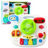 Mesa Interactiva Educativa 2 en 1 con Volante y Sonido