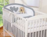 Juego de Cuna 3 piezas My Sweet Baby - Corazones Colgantes