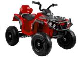 Vehículo Eléctrico Quad BDM0906 Ruedas Aumentadas - Rojo