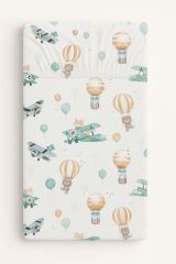 Sábana Ajustable de Algodón 120x60cm My Sweet Baby - Sky Adventure