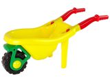 Carretilla de jardín amarilla de Hemar, ideal para pequeños jardineros.