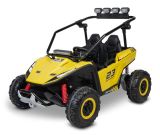 Buggy eléctrico infantil Toyz Reptile Amarillo con arnés de seguridad