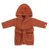 Bata de baño Trixie Hush Rust 1-2 años, suave y absorbente