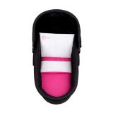 Juego de cama para capazo Kikkaboo 6 piezas Solid Pink