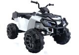Vehículo eléctrico de paseo Quad BDM 0909 Blanco 24V