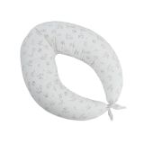 Cojin De Lactancia Luna 80x185x16 Cm Merlo Crudo - Cambrass