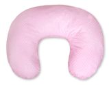 Cojín de Lactancia My Sweet Baby Croissant Rosa con Lunares