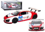 Coche R/C 1:24 Control Remoto Deportivo AUDI R8 LMS Blanco