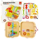 Kit de Manualidades de Animales en Maletín 59 piezas