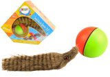 Pelota Interactiva con Cola de Hurón para el Baño