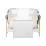 Juego de cama para minicuna 3 piezas Kikkaboo Seally Me
