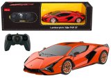 Coche RC 1:24 Lamborghini Sian Naranja
