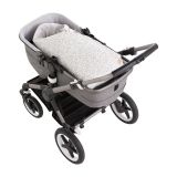 Saco Capazo Cruzado Revers. Linen Gris 40x80x5 Cm - Cambrass