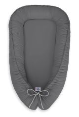 Cocoon doble cara premium para bebés My Sweet Baby - Antracita