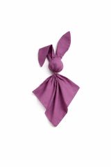 Manta suave de conejito My Sweet Baby - Doudou algodón violeta