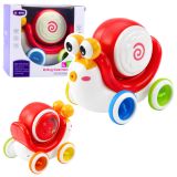 Caracol Interactivo con Tambor Musical Educativo Rojo