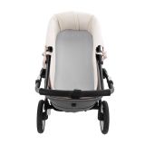 Cubrecapazo reversible Cloe Cambrass color rosa, vista frontal