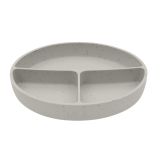 Plato Dividido con Base de Succión Kikkaboo - Silicona Platinum